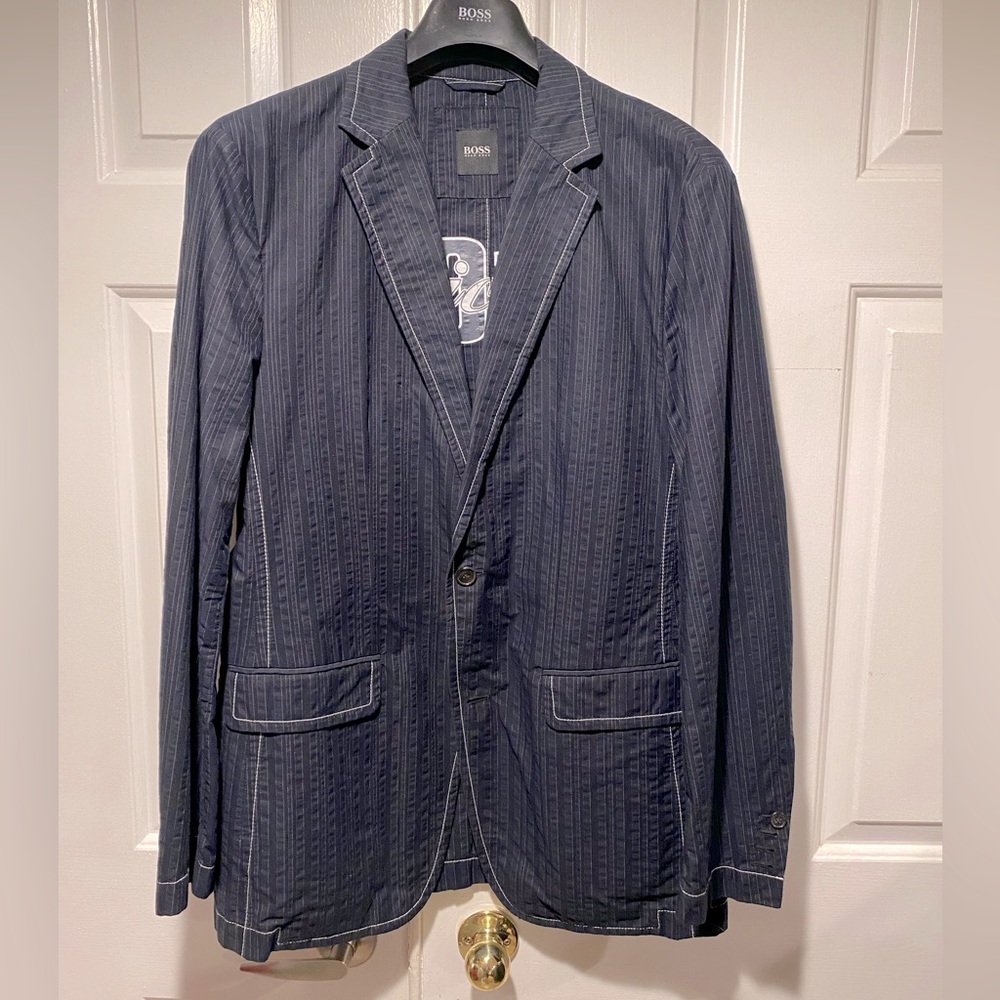 Hugo Boss Chicago pinstripe blazer 42L